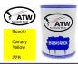 Preview: Suzuki, Canary Yellow, ZZB: 500ml Lackdose, von ATW Autoteile West.